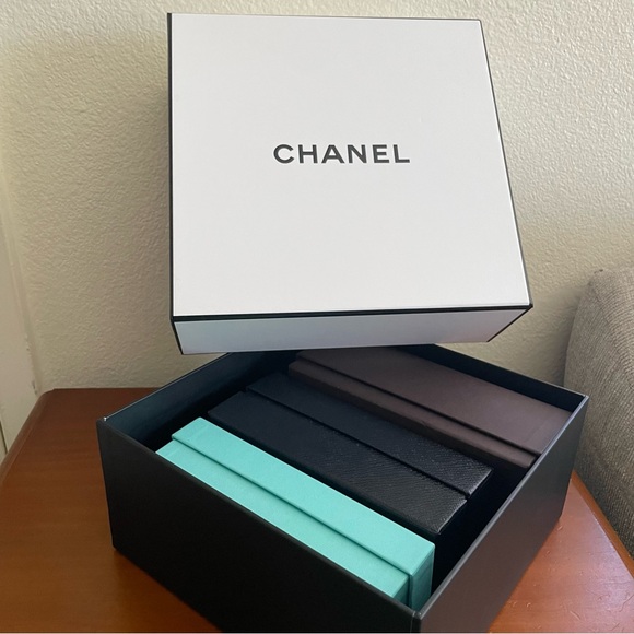 Tom Ford Gift Box Empty Sunglasses Watch Decor Storage Container Dark Brown - Picture 10 of 10